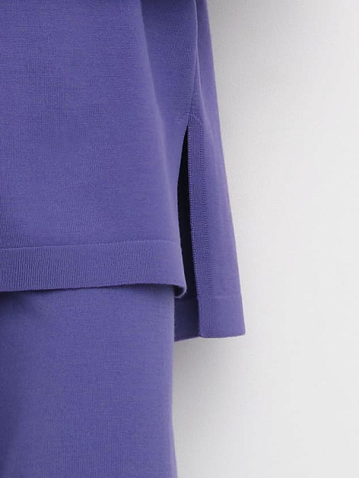 Джемми костюм ( рубашка+брюки ) трикотажный (фиолетовый, 40-42/164-170)